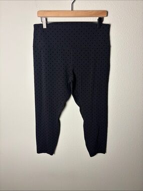 Lululemon Align High-Rise Pant 25" *Flocked Polka Flock Black W5IHYS